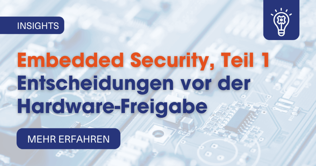 Embedded Security für Gerätehersteller